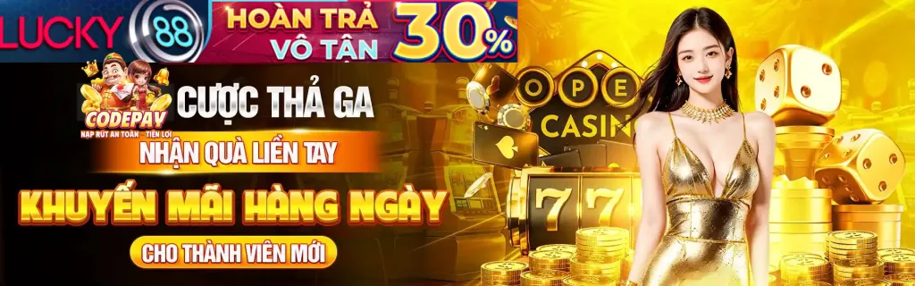 Tiền thưởng nạp lần đầu cho người chơi mới tại tải game 52